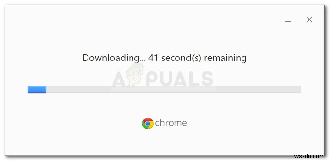 Sửa lỗi cập nhật Google Chrome (Mã lỗi - 7:0x80040801) 