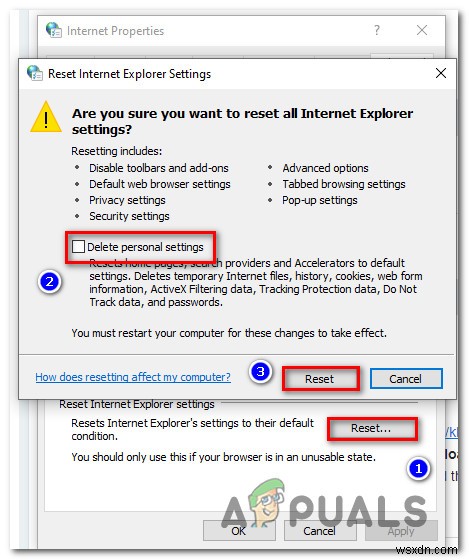 Làm thế nào để khắc phục lỗi ‘Res IEFrame DLL ACR_Error.HRM’ trong Internet Explorer? 