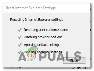 Làm thế nào để khắc phục lỗi ‘Res IEFrame DLL ACR_Error.HRM’ trong Internet Explorer? 