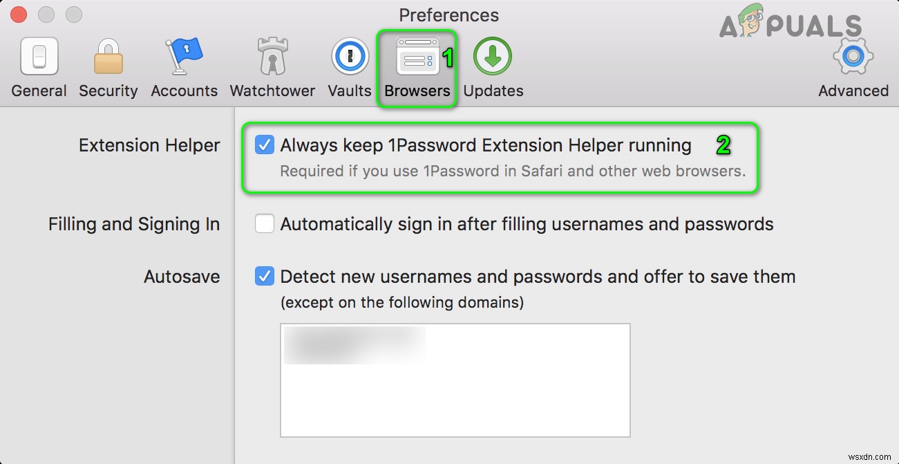 1Password Tiện ích mở rộng Chrome không hoạt động [SOLVED] 