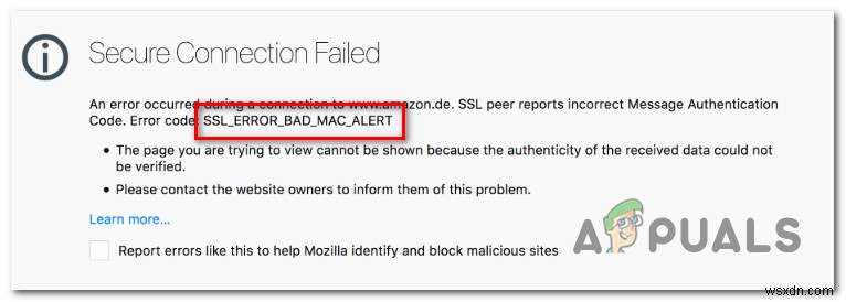 Cách giải quyết lỗi  SSL_Error_Bad_Mac_Alert  của Firefox? 