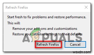 Cách khắc phục PR_END_OF_FILE_ERROR ‘Kết nối an toàn không thành công’ trên Firefox 