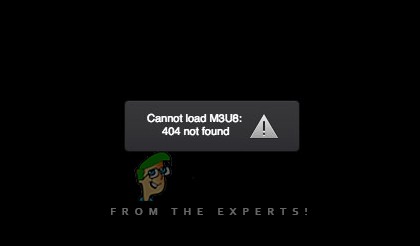 Khắc phục:Không thể tải Video Lỗi M3U8 