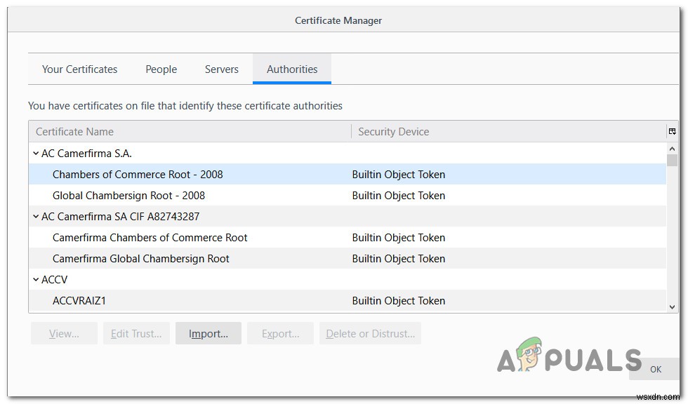 Khắc phục:Sec_Error_Cert_Signature_Algorithm_Disabled 