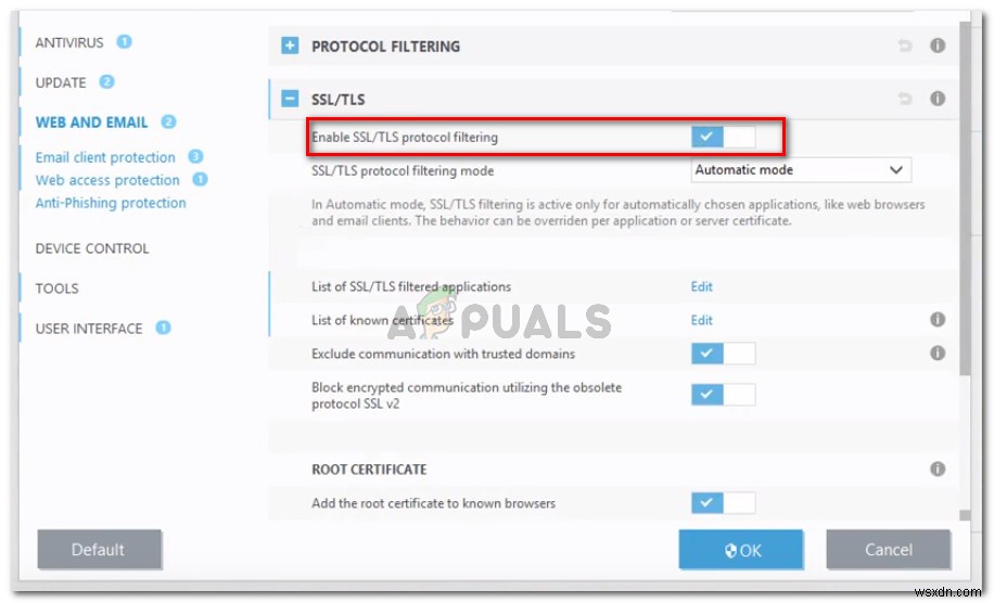 Khắc phục:ERR_BAD_SSL_CLIENT_AUTH_CERT