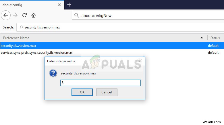 Khắc phục:SSL_ERROR_RX_RECORD_TOO_LONG 