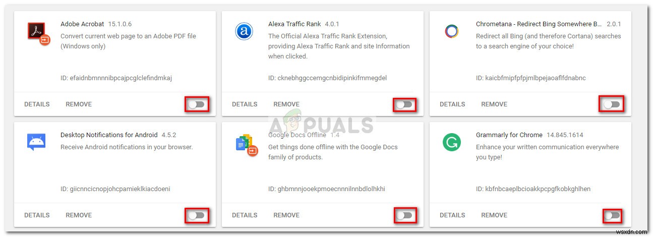 Khắc phục:Không thể gỡ cài đặt Google Chrome 