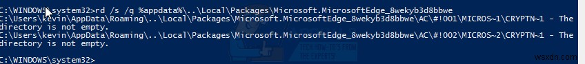 Khắc phục:Microsoft Edge mở rồi đóng 