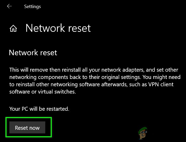 Khắc phục:INET_E_RESOURCE_NOT_FOUND trên Windows 10 