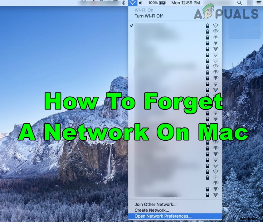 Làm thế nào để Quên Mạng Wi-Fi trên macOS? 