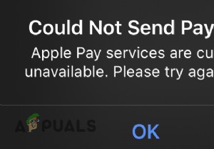 Khắc phục:Lỗi “Dịch vụ Apple Pay hiện không khả dụng” 