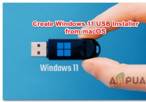 Cách tạo trình cài đặt Windows 11 USB có thể khởi động trên máy MAC? 