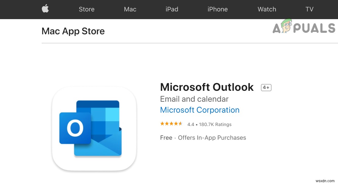 Khắc phục: Bạn không có quyền mở ứng dụng Microsoft Outlook  trên macOS 