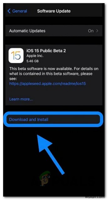 Cách cài đặt iOS 15 Public Beta?