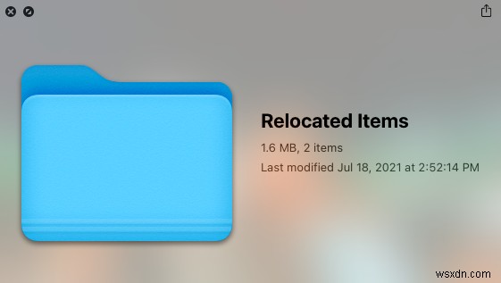 Thư mục Mục được Định vị lại trên macOS Catalina:Nó là gì? và Làm thế nào để xóa nó? 