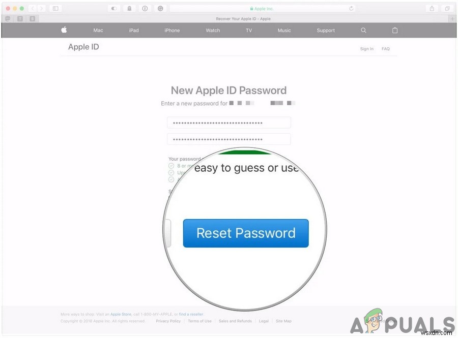 Cách đặt lại mật khẩu ID Apple 