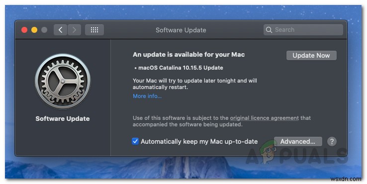 Cách khắc phục MacOS không cập nhật 