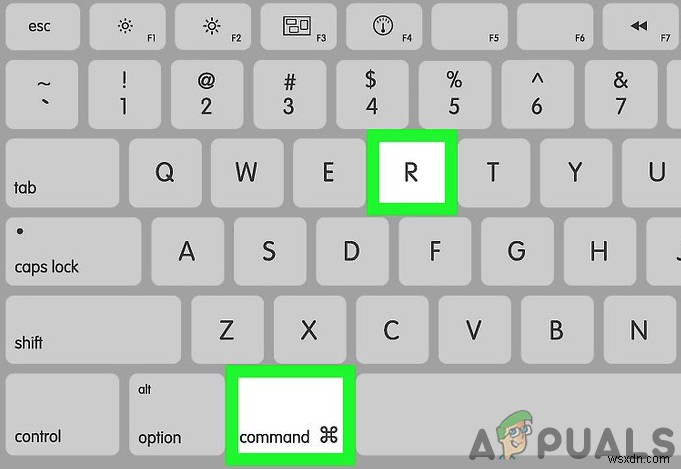 Khắc phục:Command + R không hoạt động trên Mac 