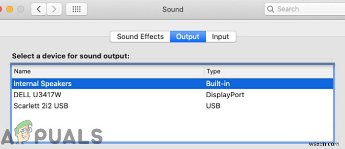 Khắc phục:Âm thanh không hoạt động trên macOS 