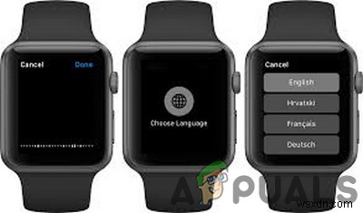 Ghép nối không thành công:Apple Watch của bạn không thể ghép nối với iPhone của bạn [FIX] 