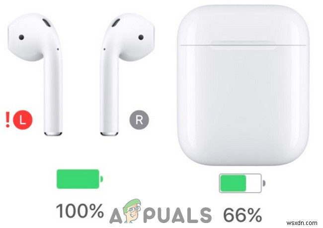 Khắc phục:Một AirPod không hoạt động 