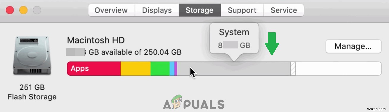 Cách giảm dung lượng lưu trữ hệ thống trên Mac 