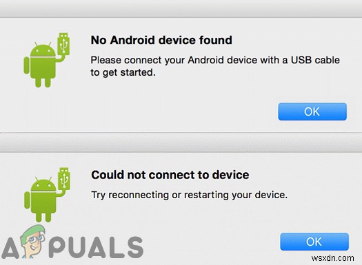 Truyền tệp của Android không hoạt động trên MacOS (Khắc phục) 