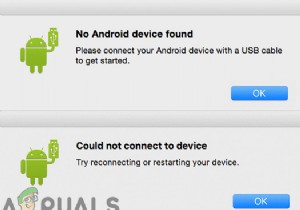Truyền tệp của Android không hoạt động trên MacOS (Khắc phục) 