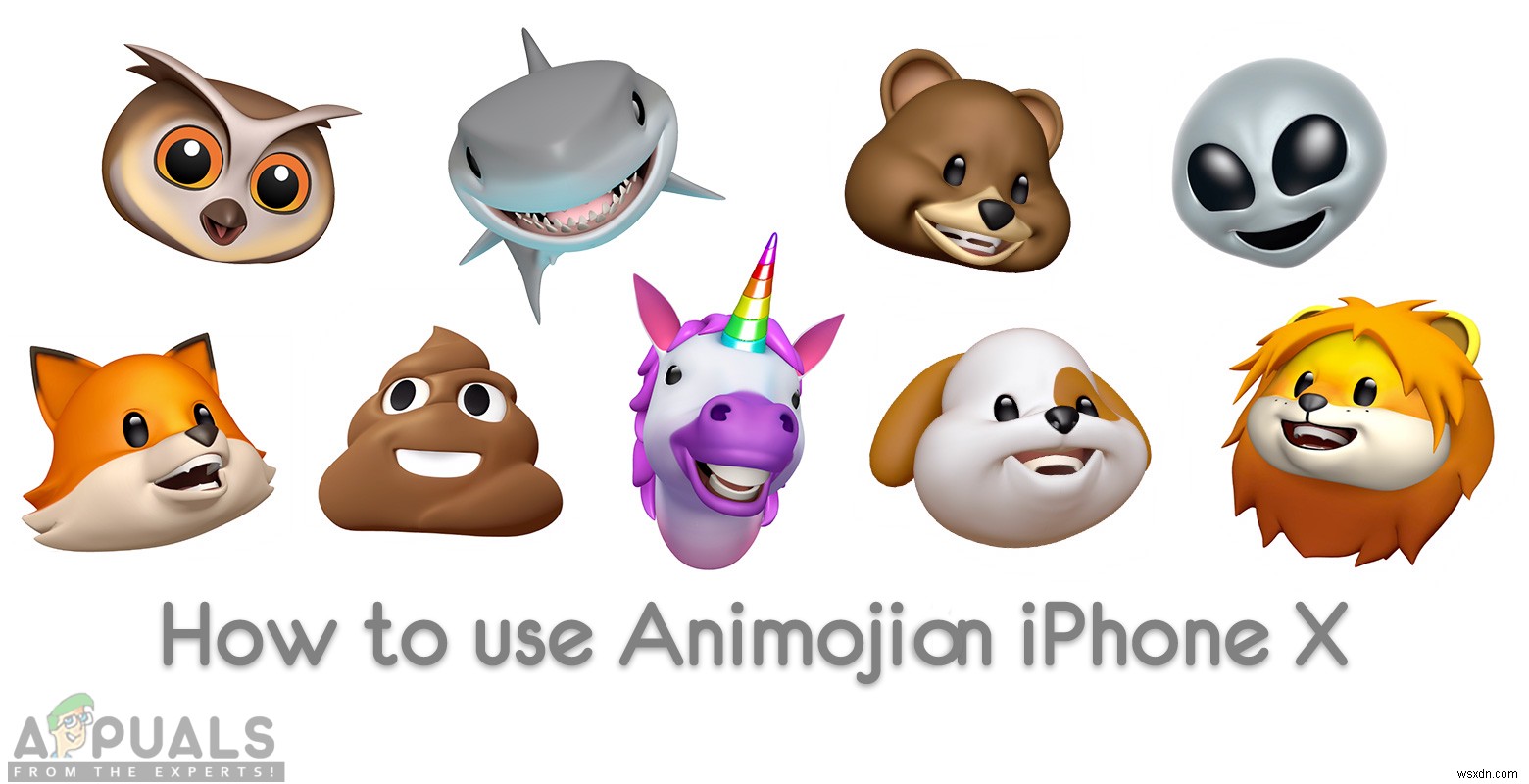 Cách sử dụng Animoji trên iPhone X 