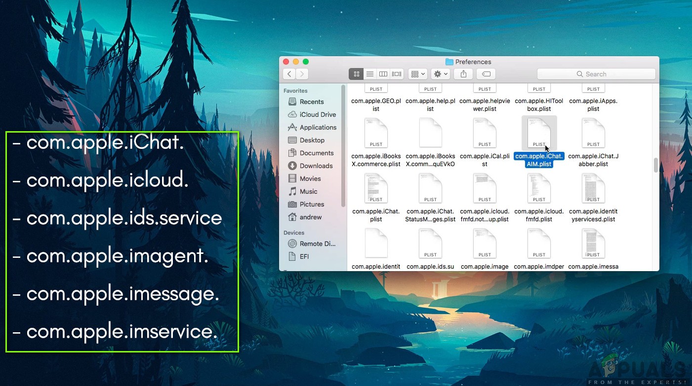 Làm thế nào để sửa lỗi iMessage không hoạt động trên iMac? 