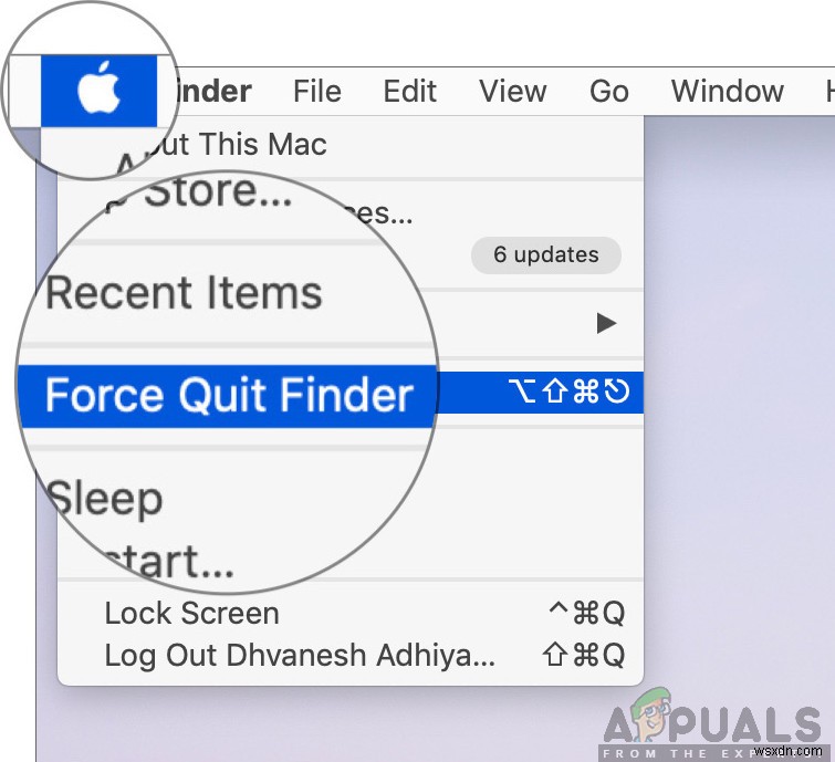 Cách khắc phục Mac Finder không phản hồi 