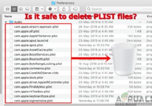 Tệp PLIST là gì và xóa chúng có an toàn không? 