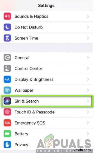 Cách tắt đề xuất Siri chủ động 