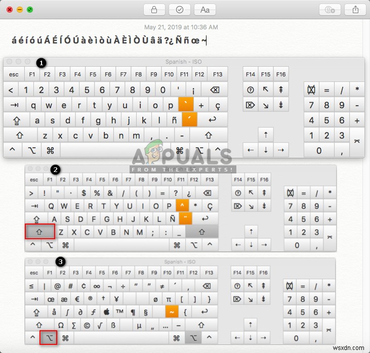 Cách nhập các chữ cái có dấu trong macOS 