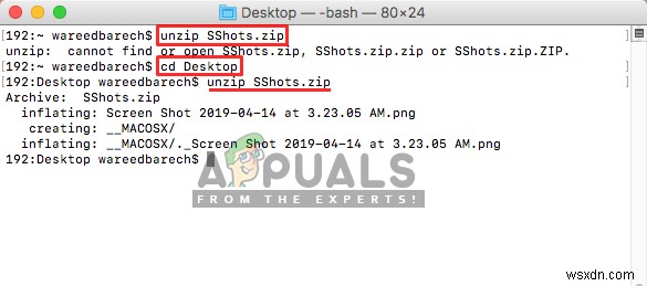 Khắc phục:Không thể mở rộng tệp Zip trên Mac 