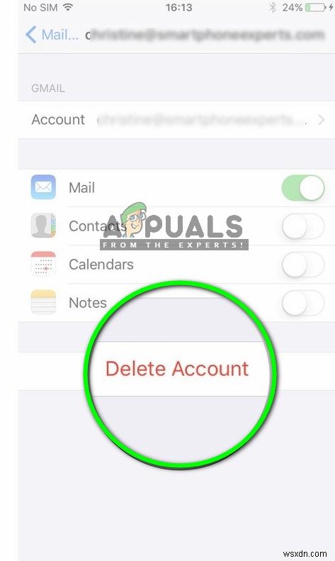 Khắc phục:imap.gmail.com không phản hồi trên iPhone / iPad 