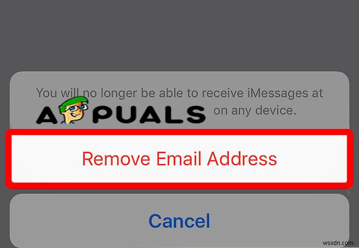 Khắc phục:Địa chỉ email này không có sẵn để sử dụng làm ID Apple 