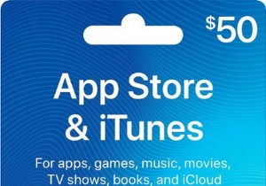 Cách sử dụng thẻ quà tặng iTunes 