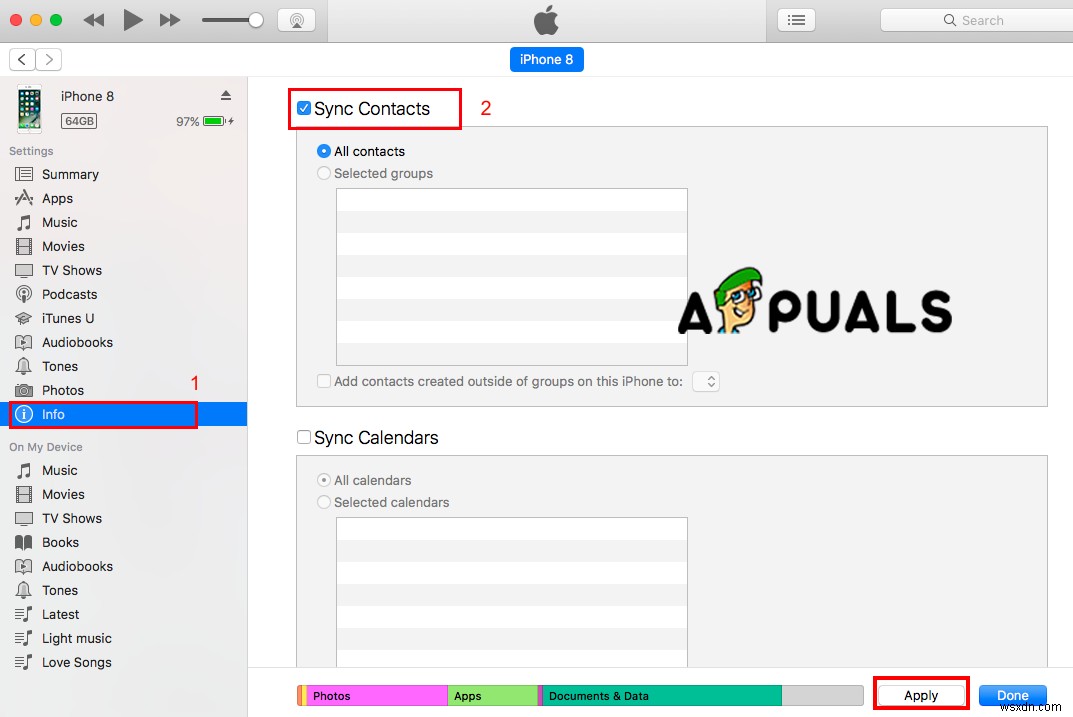 Cách đồng bộ danh bạ từ iPhone với sổ địa chỉ trên MacOS