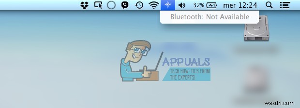 Khắc phục:Máy Mac không có Bluetooth 