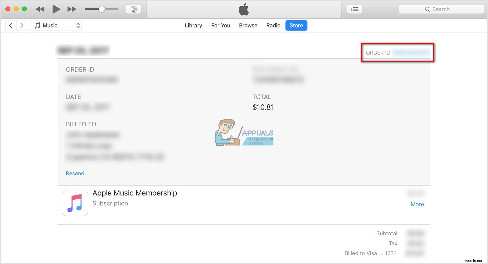 Phải làm gì nếu bạn thấy hóa đơn từ itunes.com/bill? 