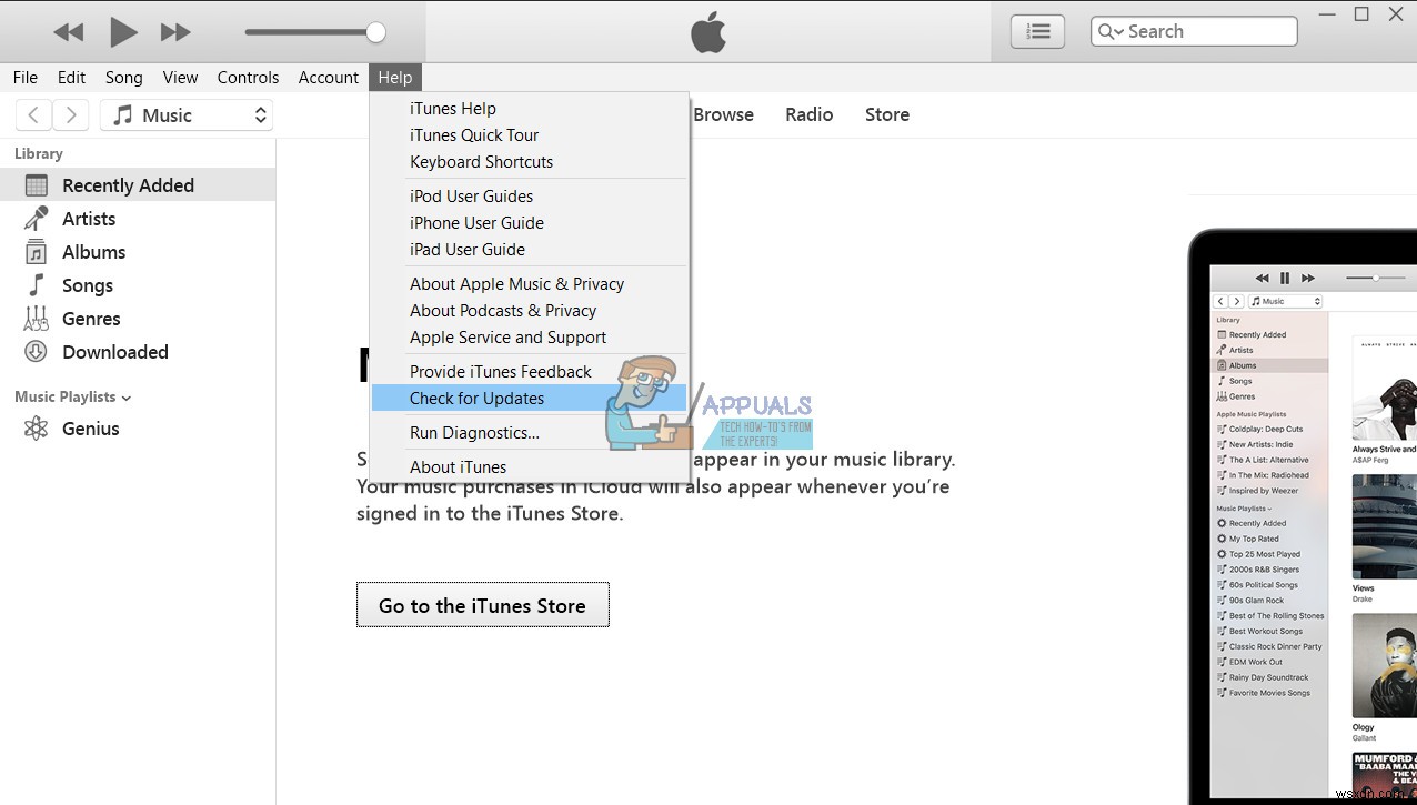 Cách sửa lỗi  iTunes không thể kết nối với iPhone này  Giá trị bị thiếu 