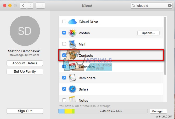 Khắc phục:Mac đang chạy chậm do AddressBookSourceSync 