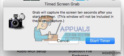 Cách chụp ảnh màn hình trên macOS và Mac OS X bằng Grab Utility 