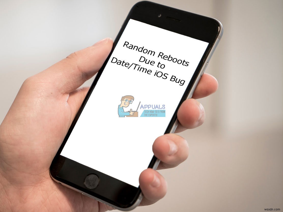 Khắc phục:iPhone và iPad khởi động lại ngẫu nhiên do lỗi iOS ngày / giờ
