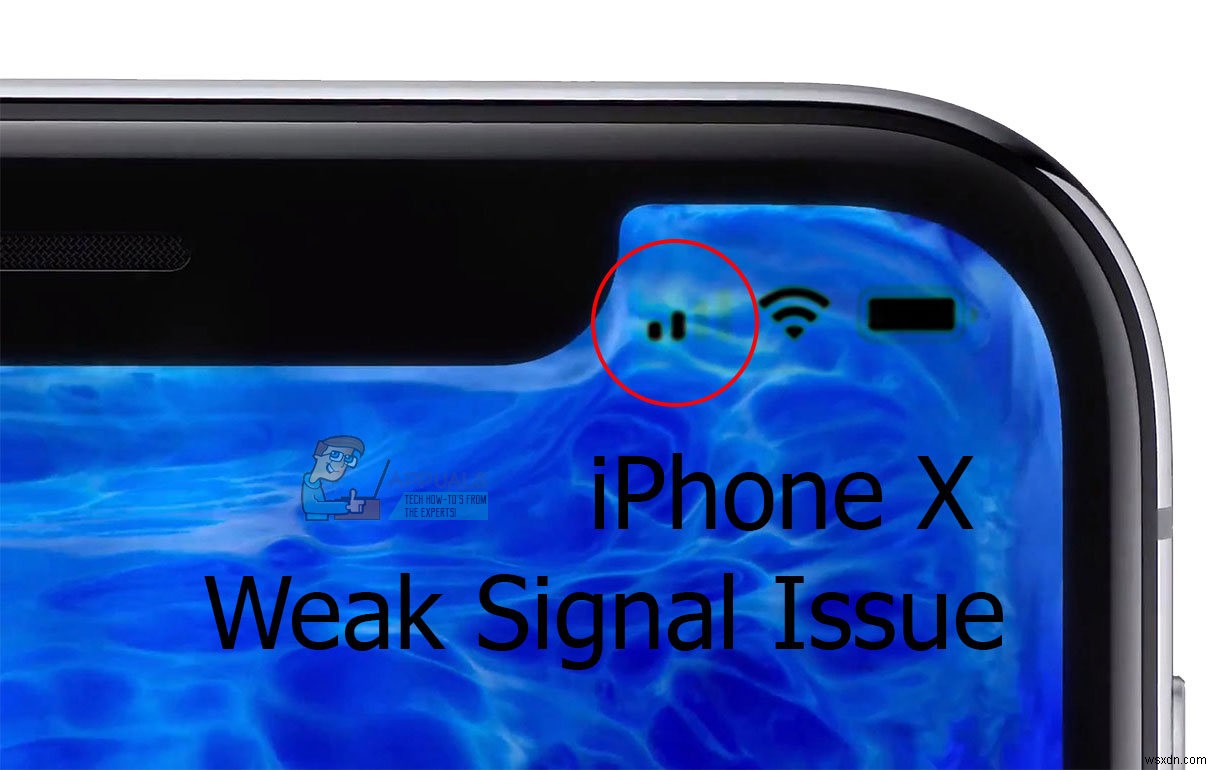 Cách khắc phục sự cố tín hiệu yếu của iPhone X