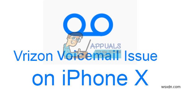 Cách khắc phục sự cố thư thoại Verizon trên iPhone X