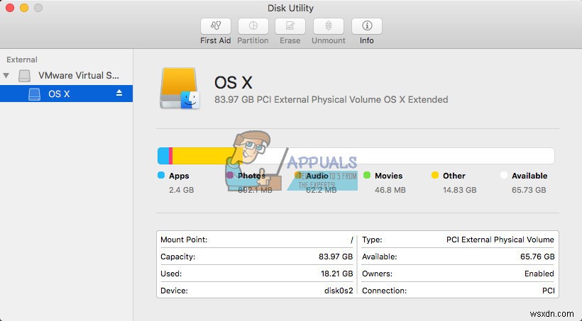 Cách giải phóng dung lượng đĩa cứng trên MacOS và Mac OS X 