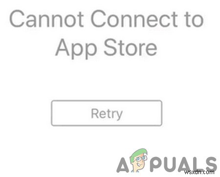 Cách khắc phục  Không thể kết nối với App Store  trên iOS 11 