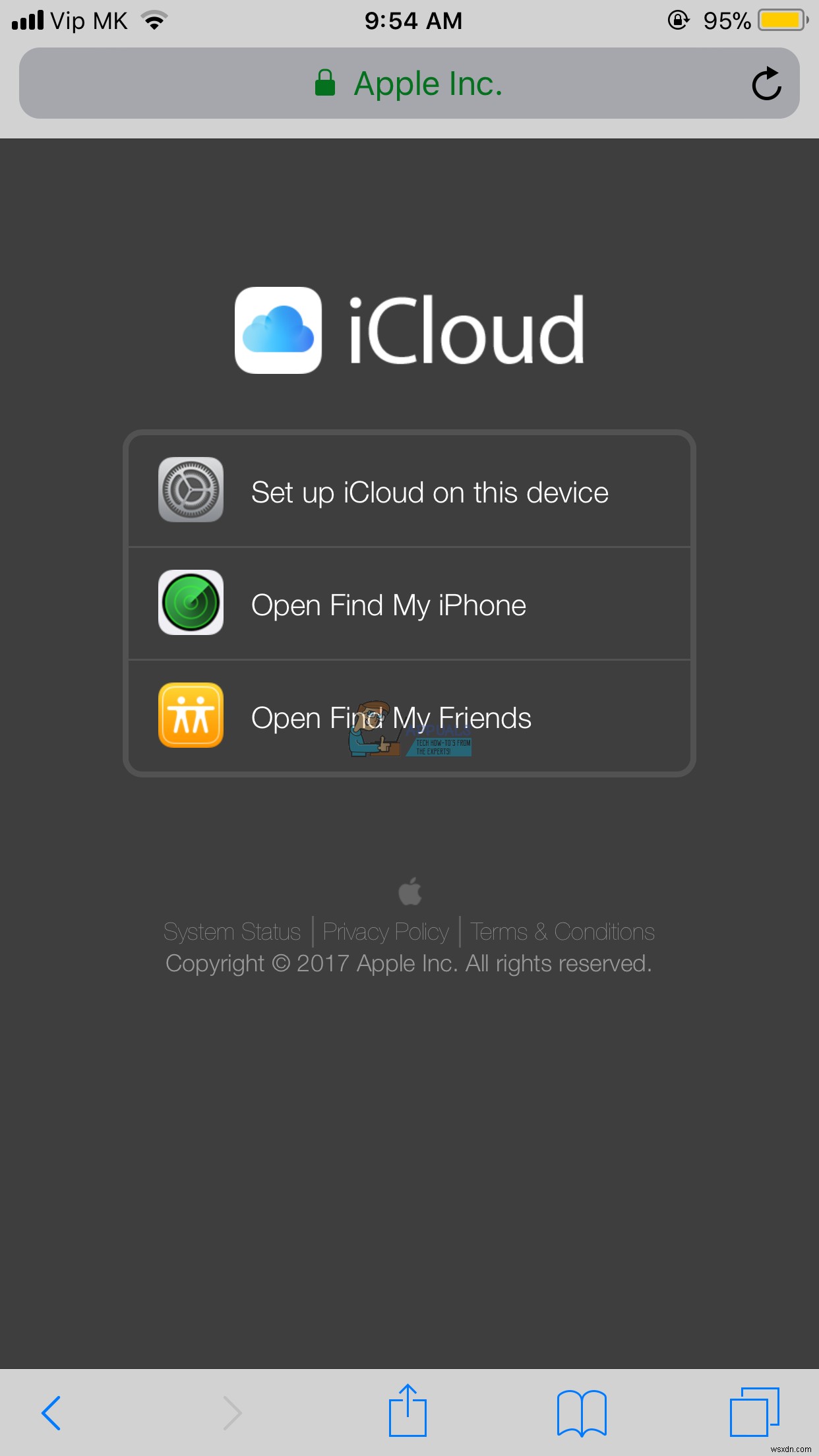 Cách đăng nhập vào iCloud.com bằng iPhone hoặc iPad của bạn 